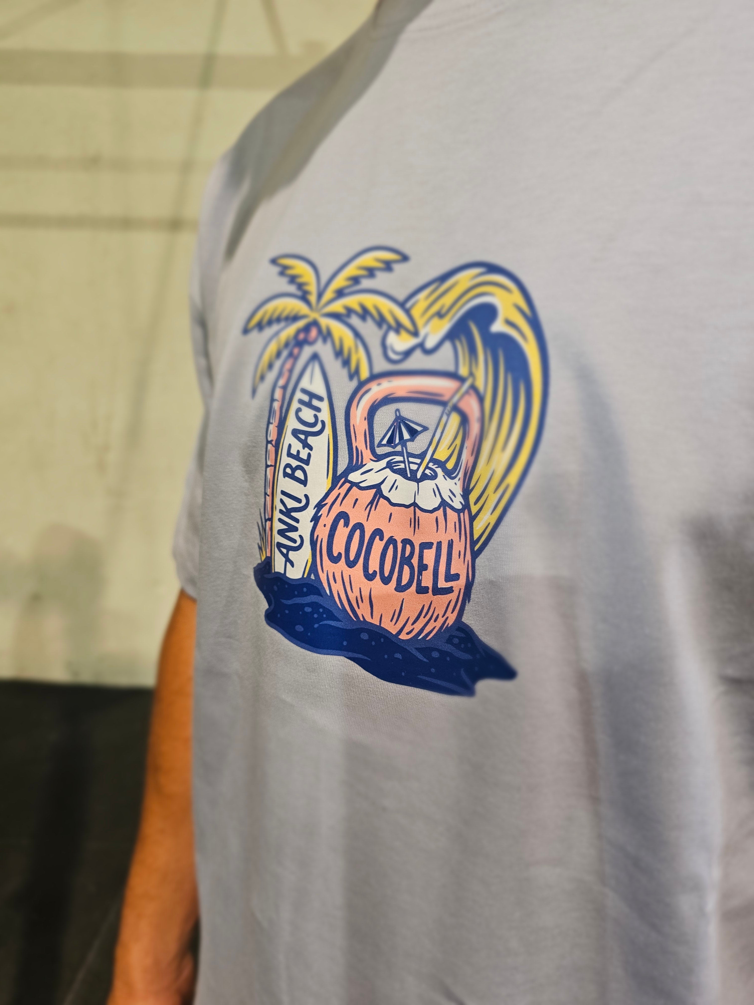 Tee shirt Oversize "COCOBELL" ZEN BLUE