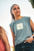 ESSENTIAL TANK Washed Gris