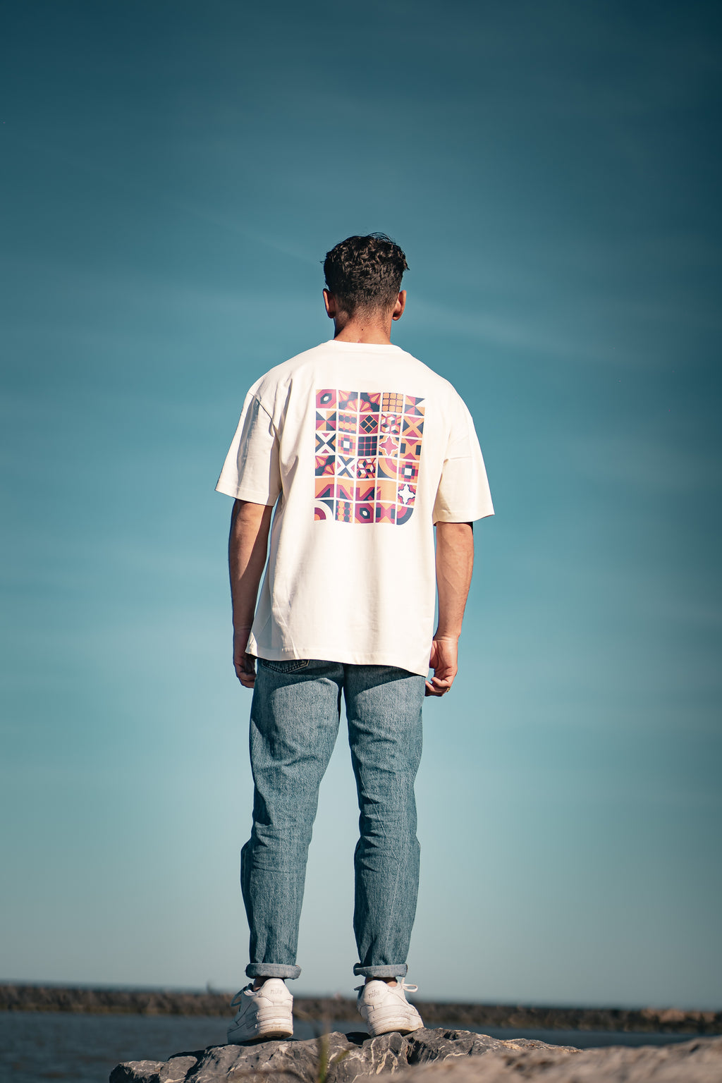 Tee-shirt "MOSAÏC" IVOIRE