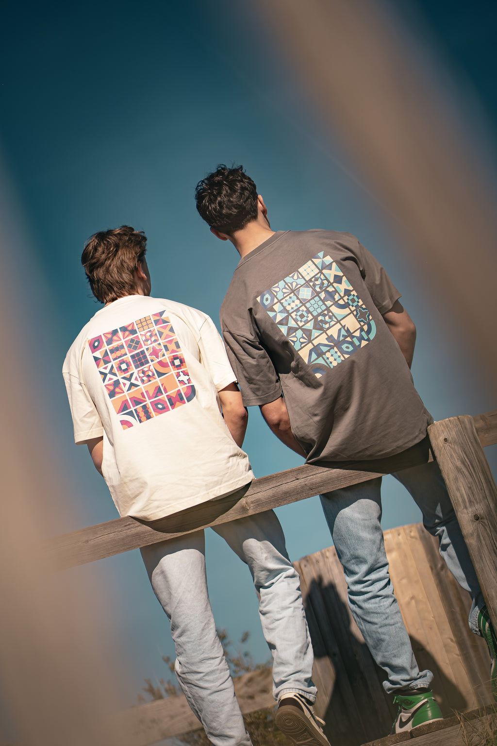 Tee-shirt "MOSAÏC" IVOIRE
